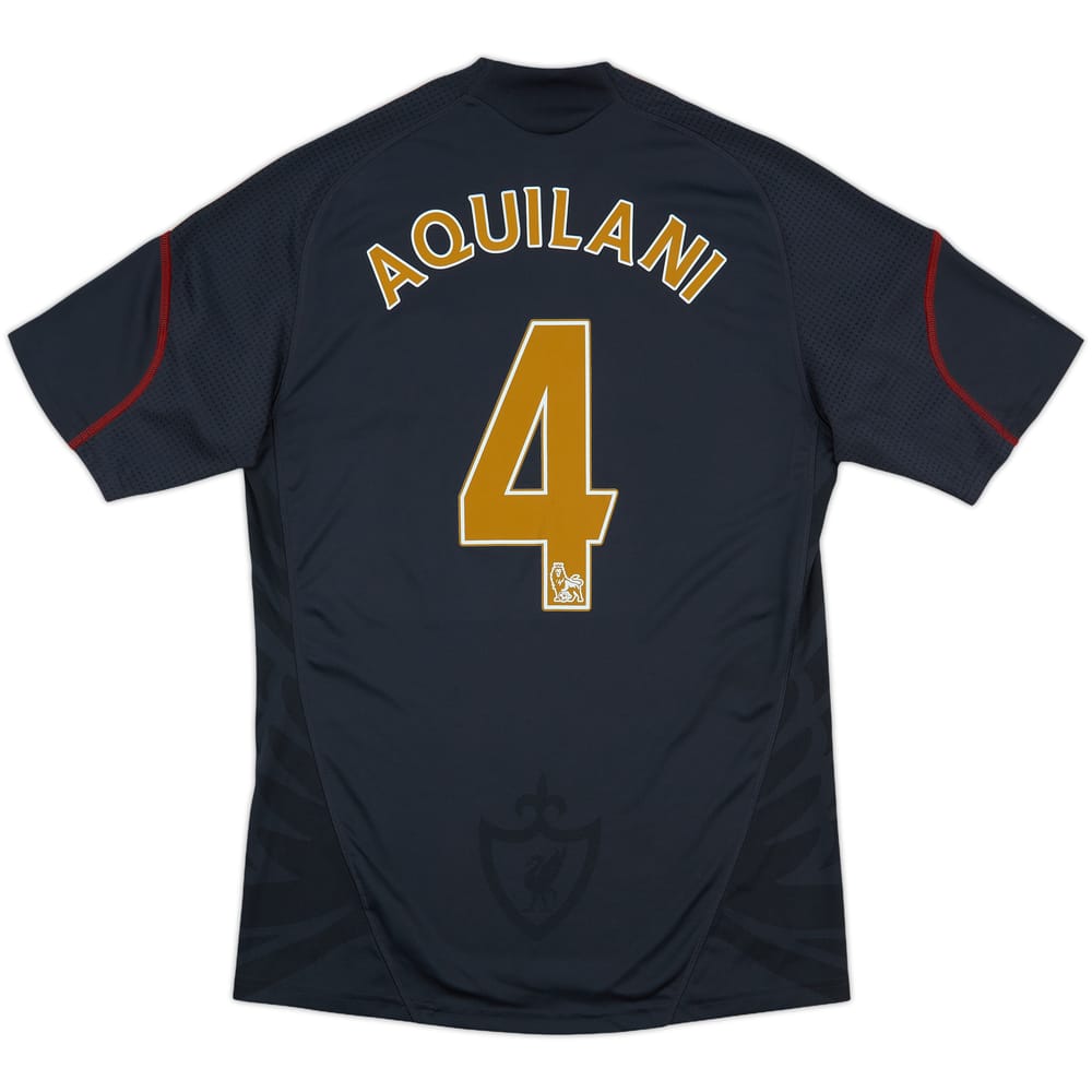 2009-10 Liverpool Away Shirt Aquilani #4 - 8/10 - (S)