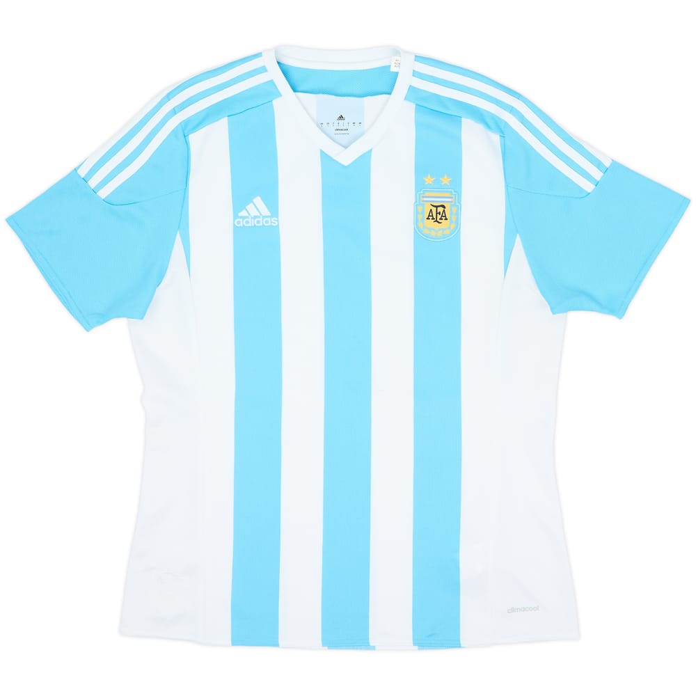 2015-16 Argentina Home Shirt Tevez - 8/10 - (L)