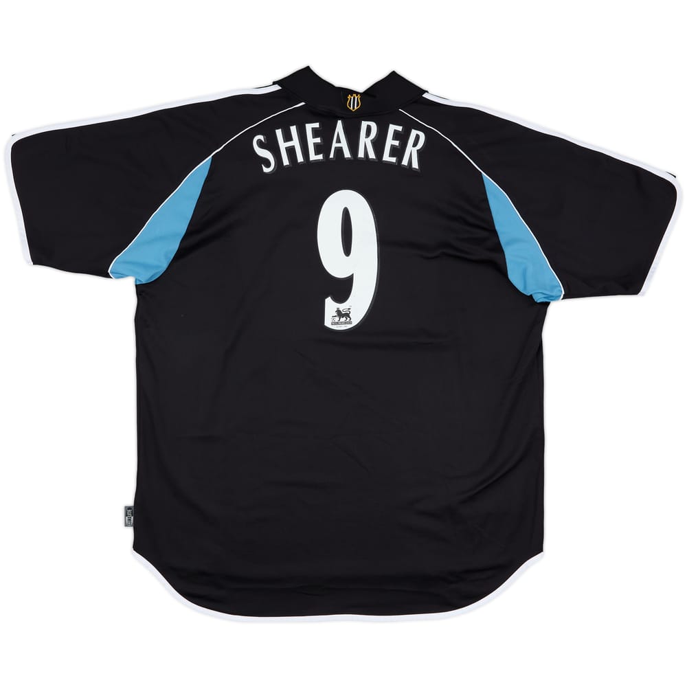 2000-01 Newcastle Away Shirt Shearer #9 - 7/10 - (XXL)