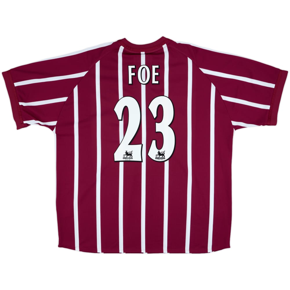 2002-03 Manchester City Third Shirt Foe #23 - 8/10 - (XXL)