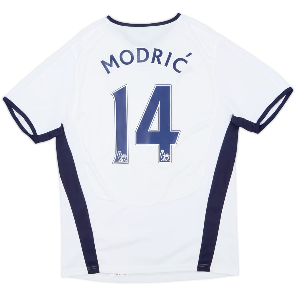 2008-09 Tottenham Home Shirt Modric #14 - 8/10 - (M)