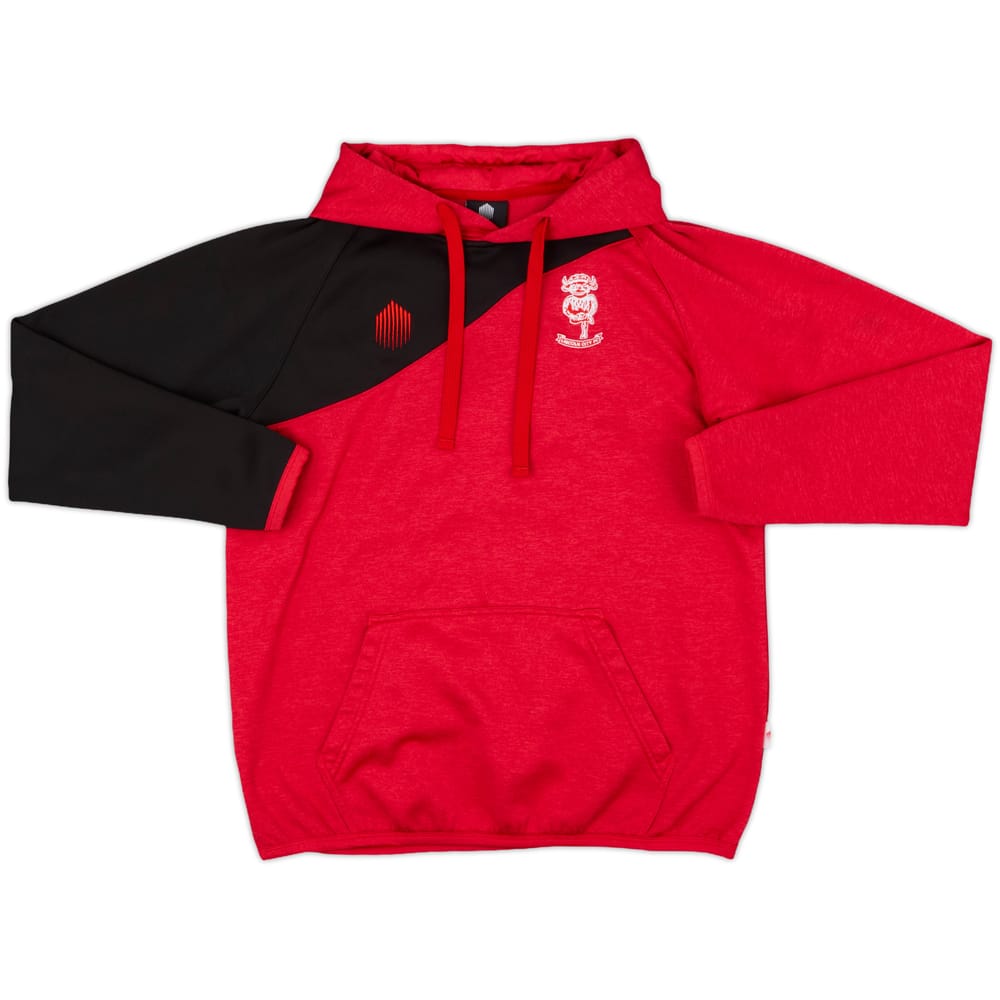 2010s Lincoln City Hooded Sweat Top - 9/10 - (M)