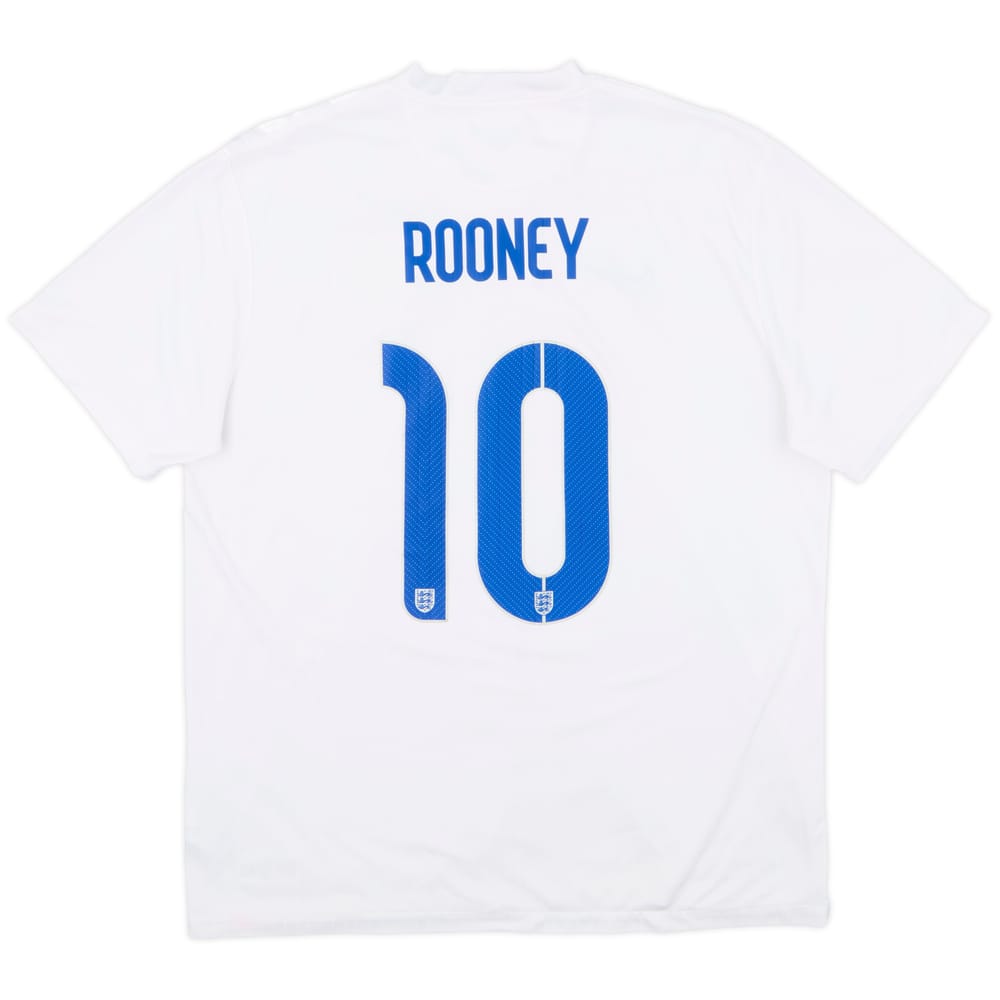 2014-15 England Home Shirt Rooney #10 - 4/10 - (XL)