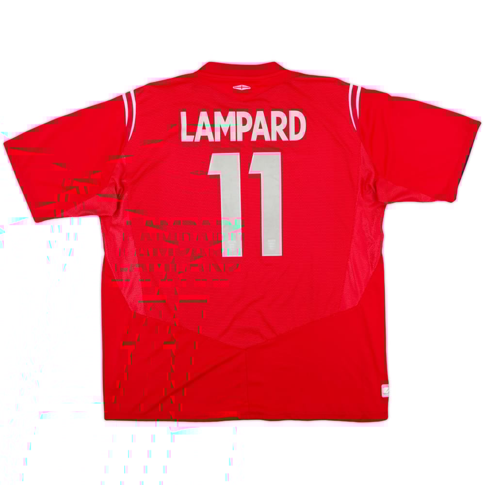 2004-06 England Away Shirt Lampard #11 - 6/10 - (XXL)