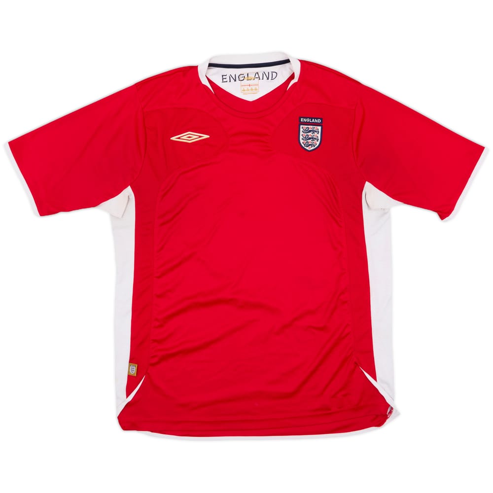 2004-06 England Umbro Training Shirt - 7/10 - (XL)