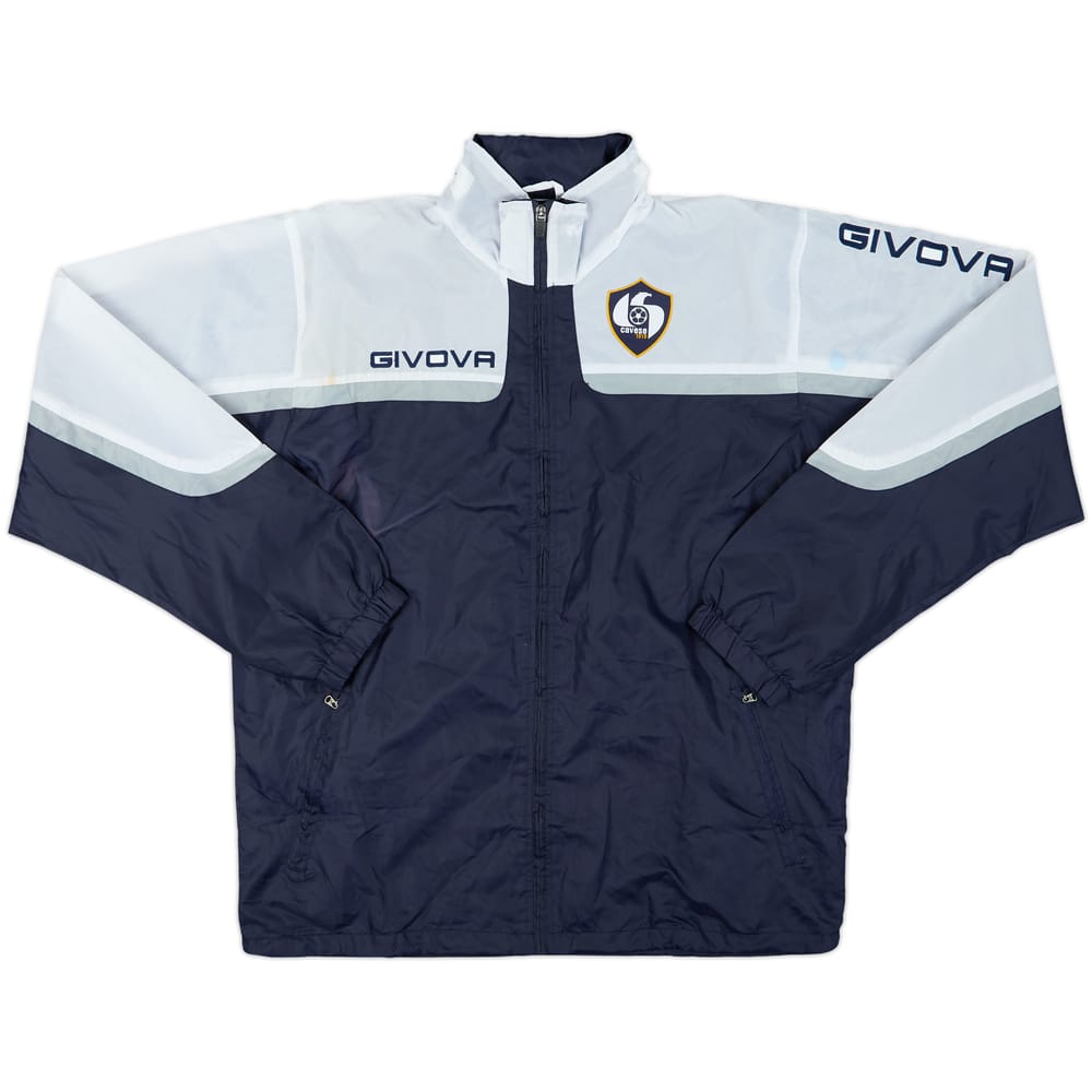 2013-14 Cavese Givova Hooded Rain Jacket - 8/10 - (L)