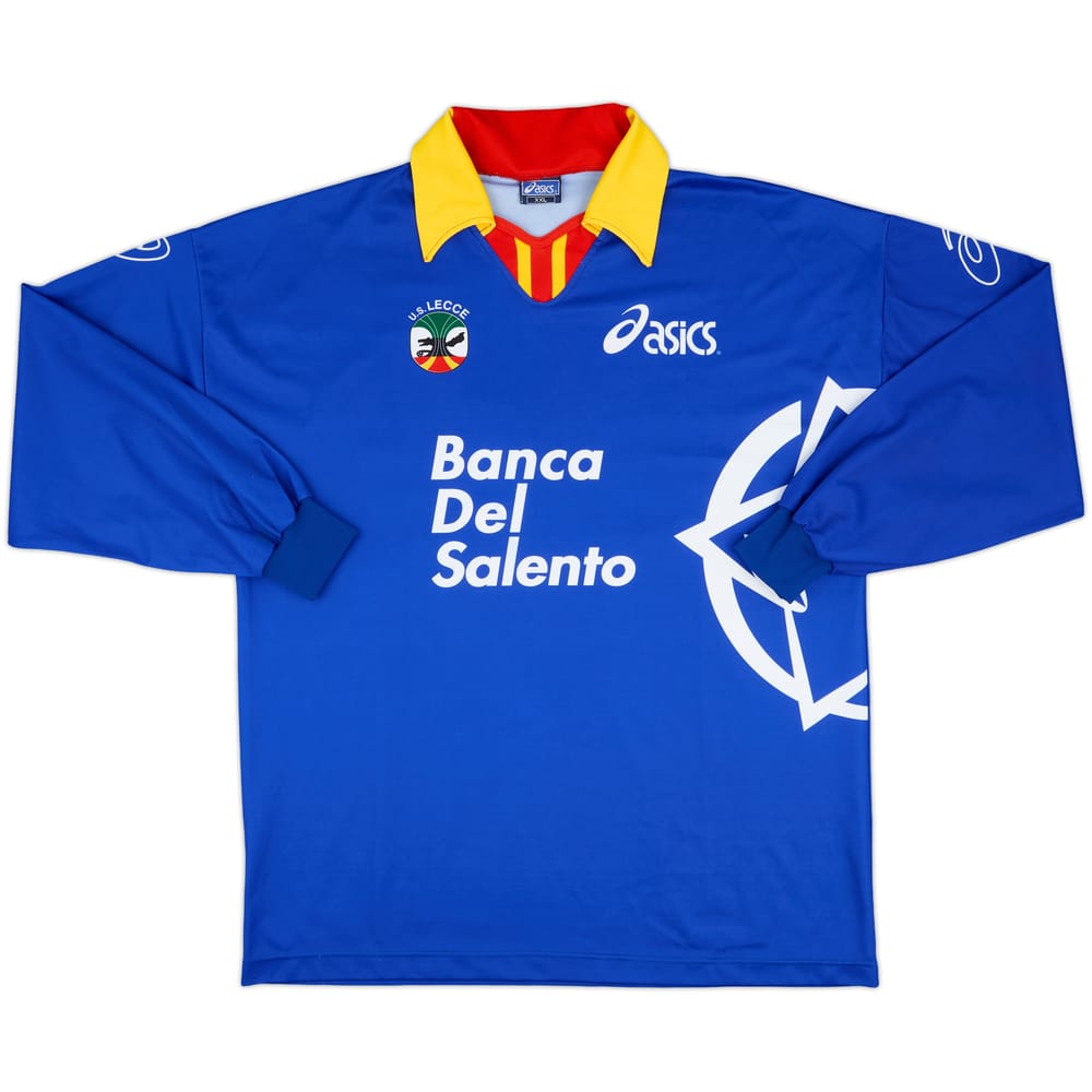 1999-00 Lecce Player Issue Asics Training L/S Shirt #20 - 8/10 - (XXL)