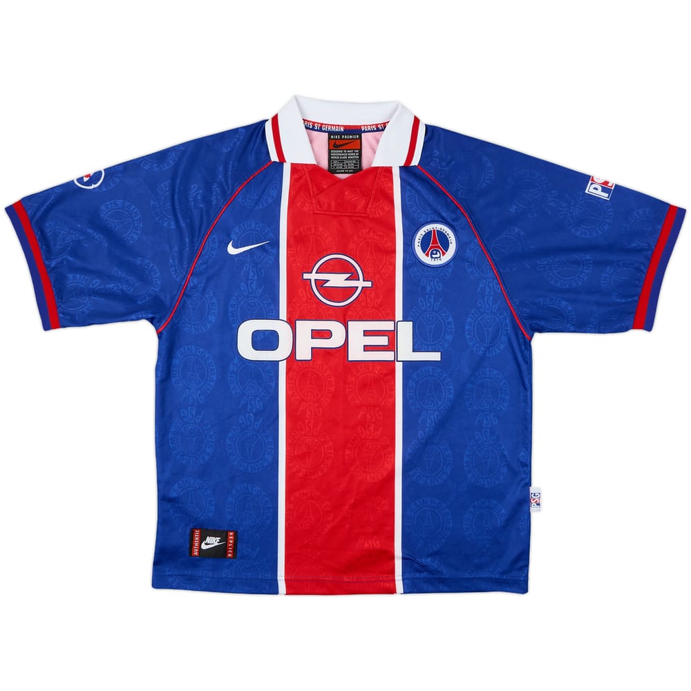 1996-97 Paris Saint-Germain Home Shirt - 8/10 - (L)