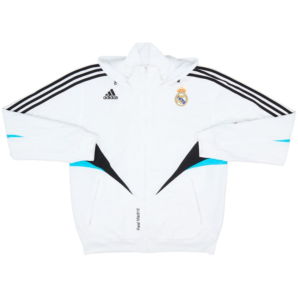 2008-09 Real Madrid adidas Hooded Track Jacket - 8/10 - (S)