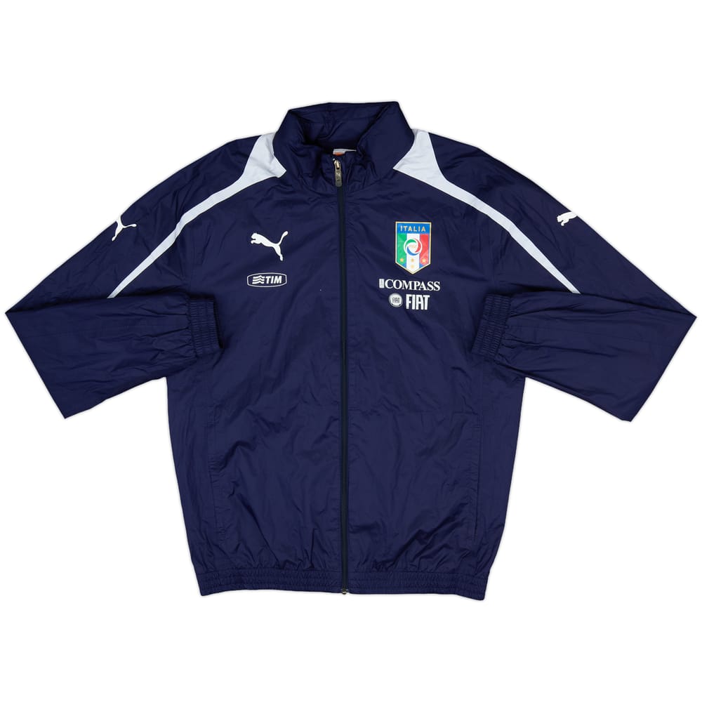 2012-13 Italy Puma Hooded Rain Jacket - 8/10 - (M)