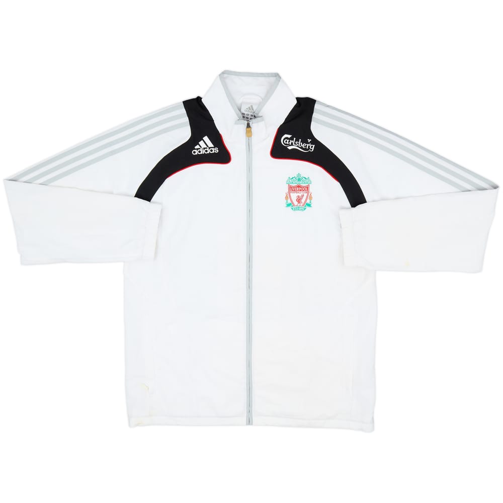 2008-09 Liverpool adidas Track Jacket - 7/10 - (M/L)