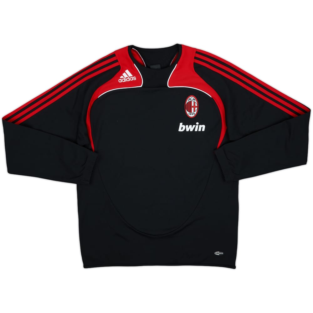 2008-09 AC Milan adidas Sweat Top - 9/10 - (M)
