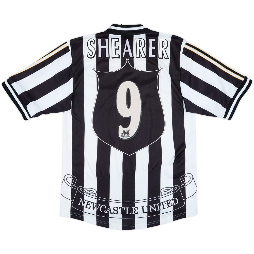 1997-99 Newcastle Home Shirt Shearer #9 - 8/10 - (S)