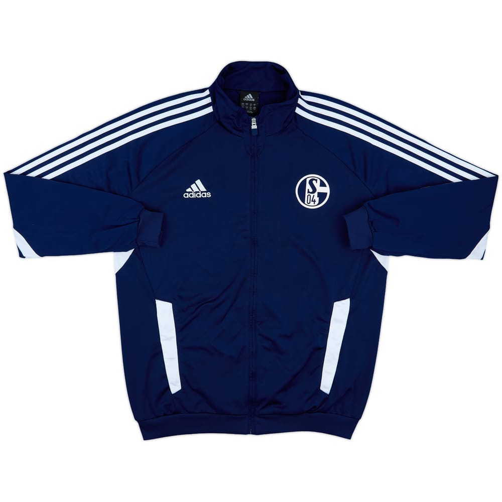 2011-12 Schalke adidas Track Jacket - 7/10 - (L/XL)