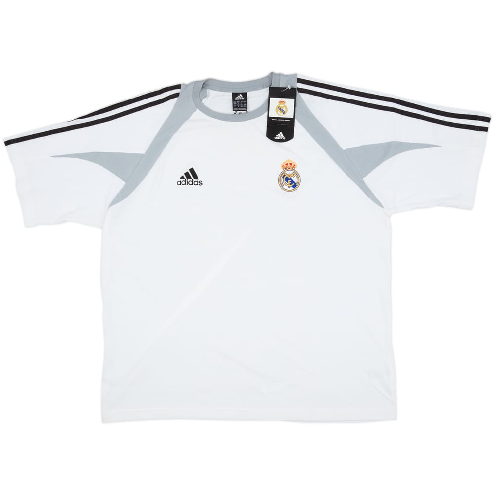 2004-05 Real Madrid adidas Cotton Tee (XL/XXL)