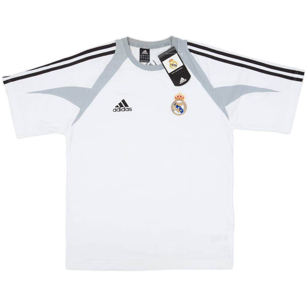 2004-05 Real Madrid adidas Cotton Tee (S/M)
