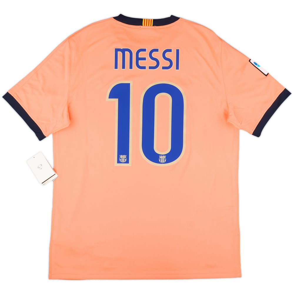 2009-10 Barcelona Away Shirt Messi #10 (L)