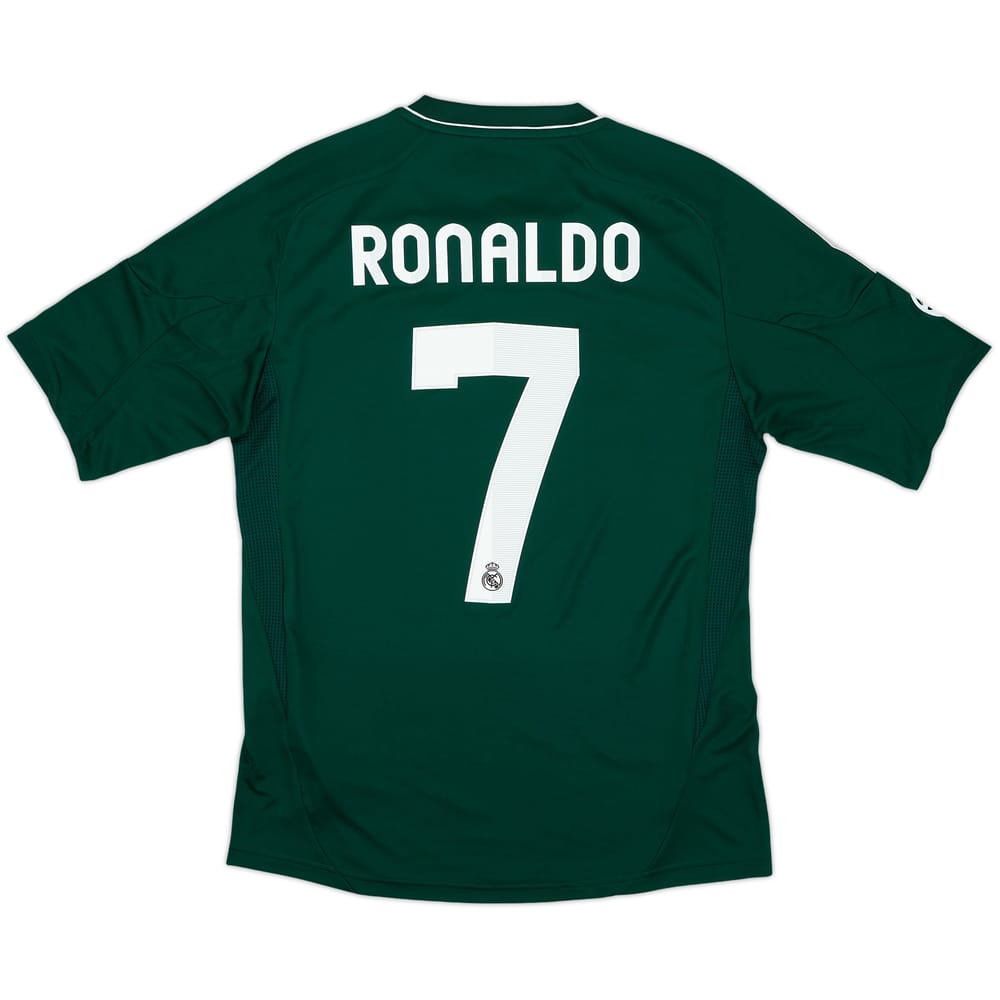 2012-13 Real Madrid CL Third Shirt Ronaldo #7 (S)
