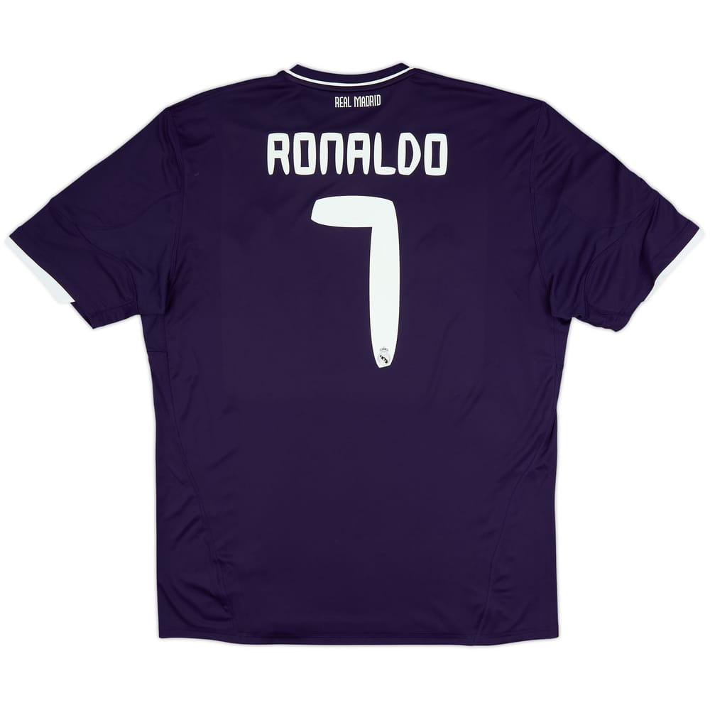 2010-11 Real Madrid CL Third Shirt Ronaldo #7 (XXL)