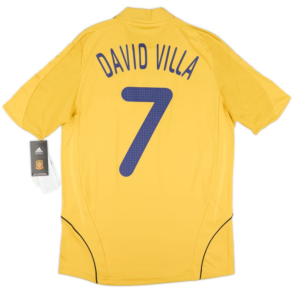2008-10 Spain Away Shirt David Villa #7 (S)