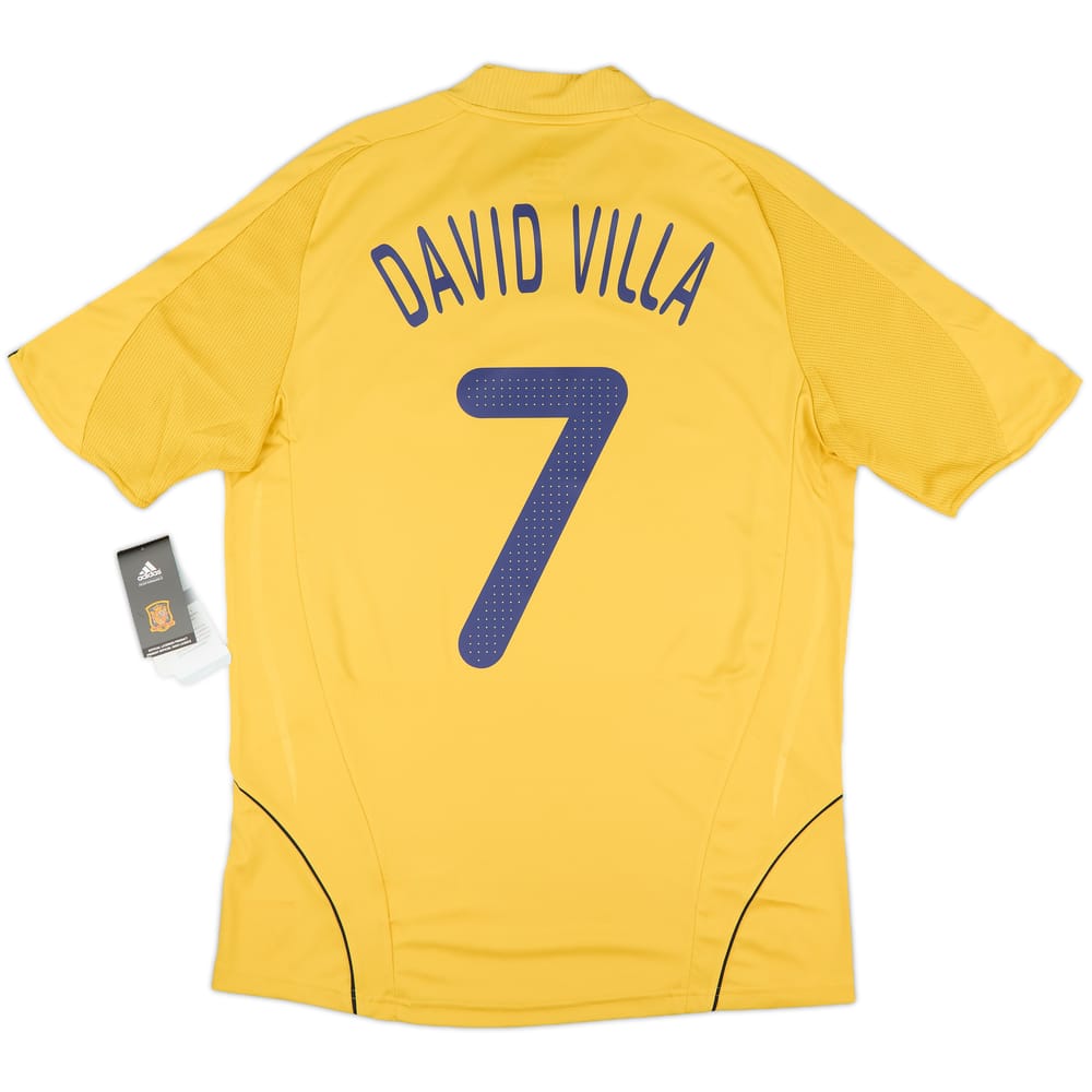 2008-10 Spain Away Shirt David Villa #7 (M)