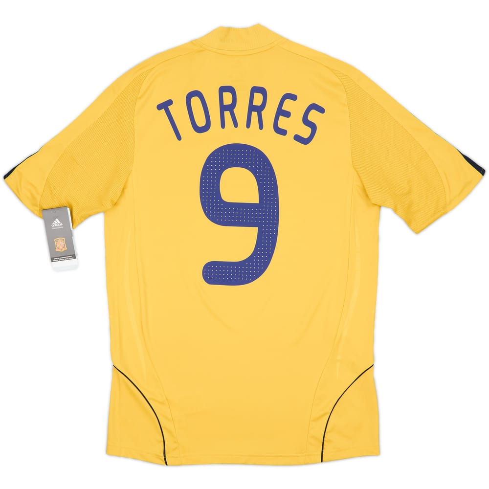2008-10 Spain Away Shirt Torres #9 (S)