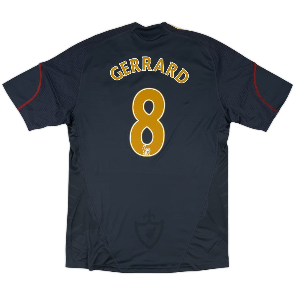 2009-10 Liverpool Away Shirt Gerrard #8 (L)