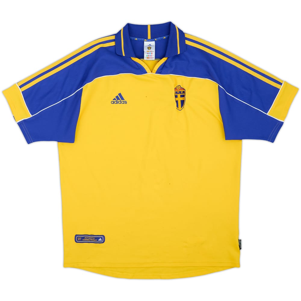 Camiseta de local de Suecia 2000-02 - 4/10 - (L)