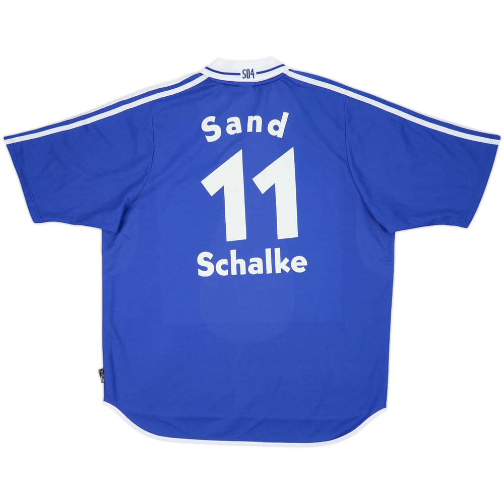 2000-01 Schalke Home Shirt Sand #11 - 8/10 - (XL)
