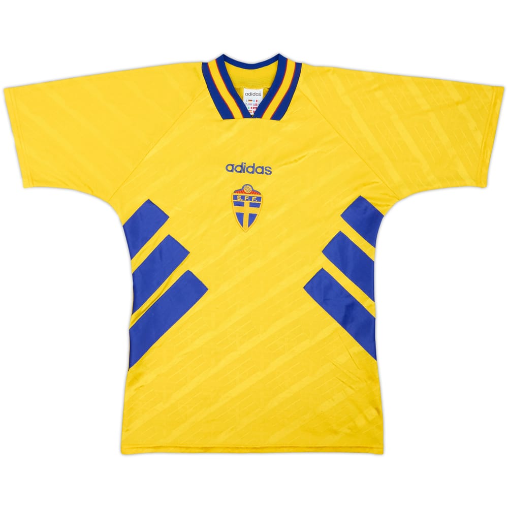 1994-96 Sweden Home Shirt Alter Schwede #13 - 8/10 - (S)