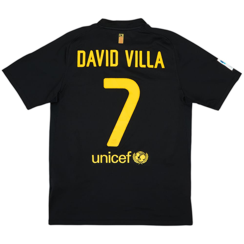 2011-12 Barcelona Away Shirt David Villa #7 - 5/10 - (M)