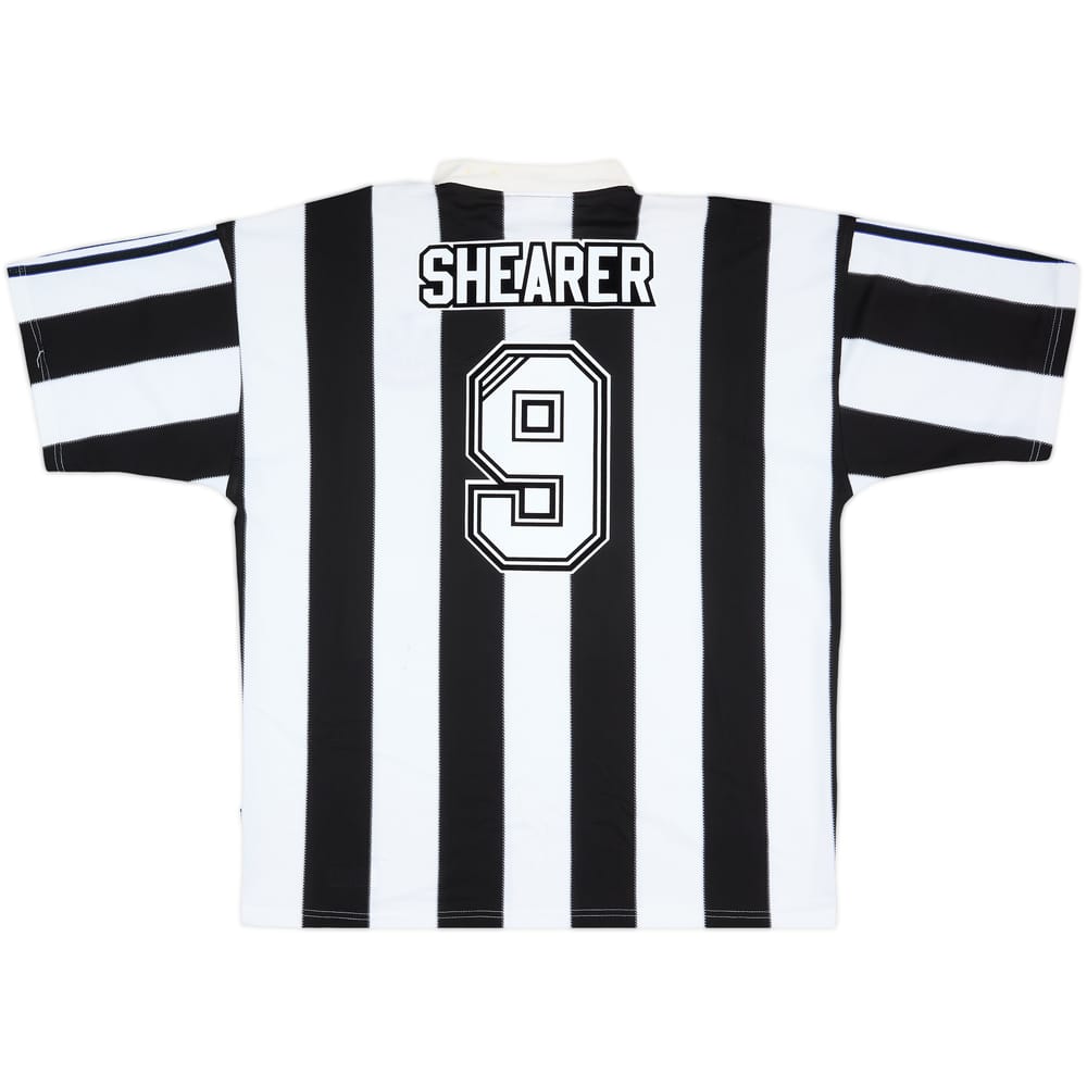 1995-97 Newcastle Home Shirt Shearer #9 - 7/10 - (XXL)