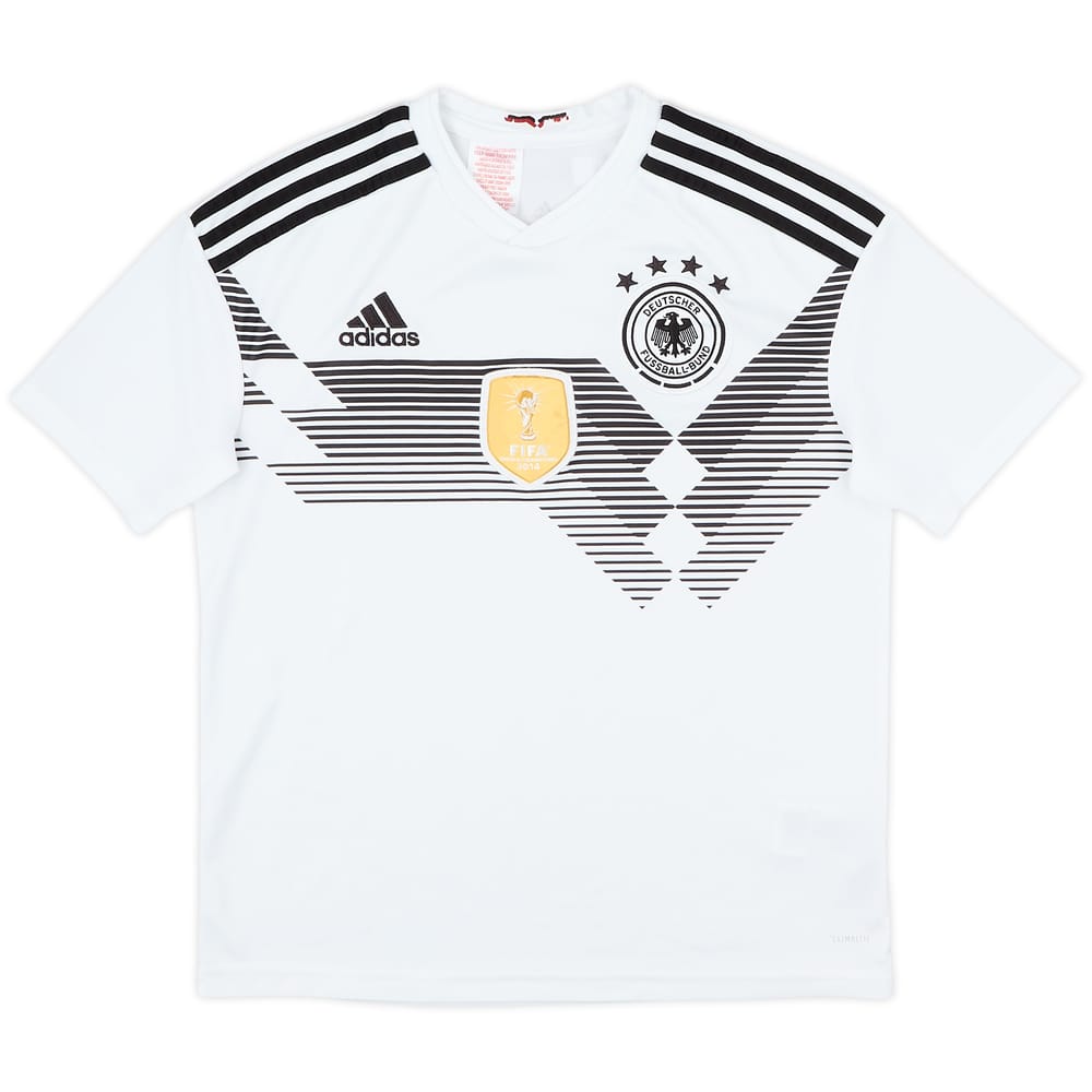 2018-19 Germany Home Shirt - 8/10 - (L.Boys)