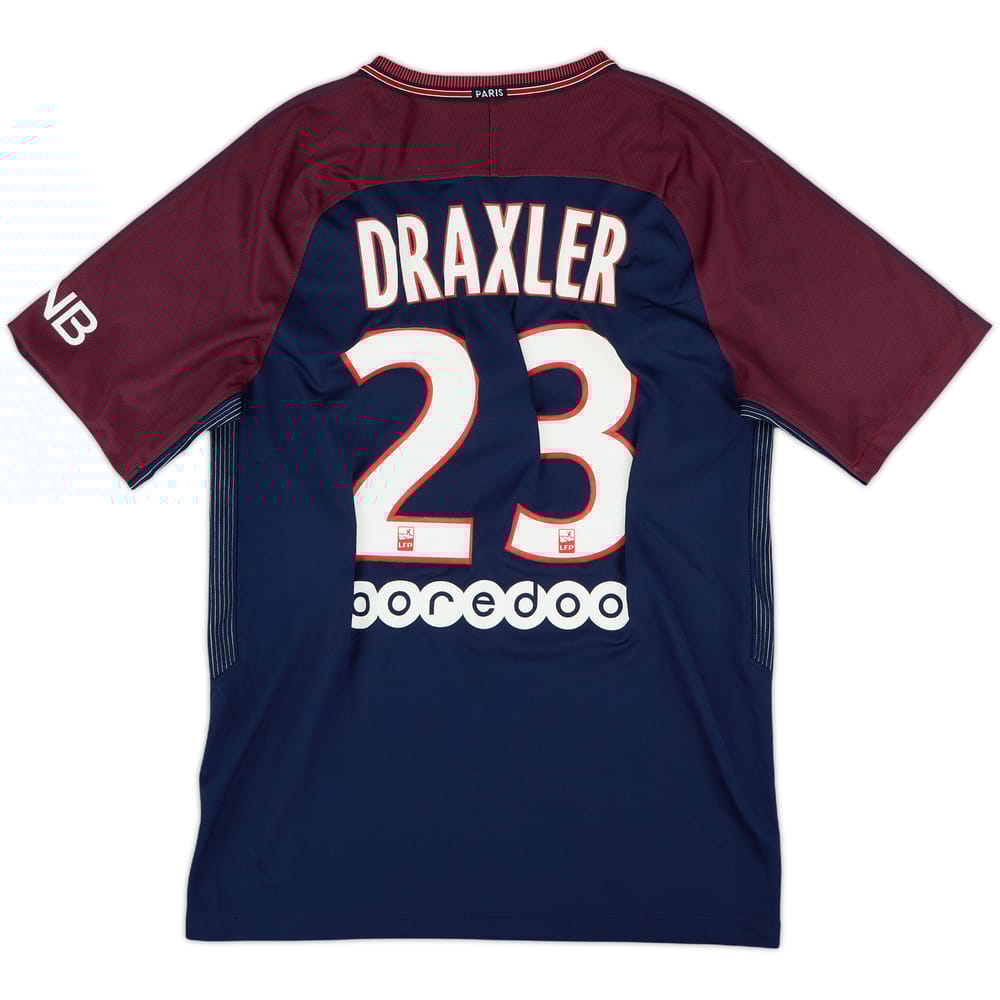2017-18 Paris Saint-Germain Home Shirt Draxler #23 - 7/10 - (S)