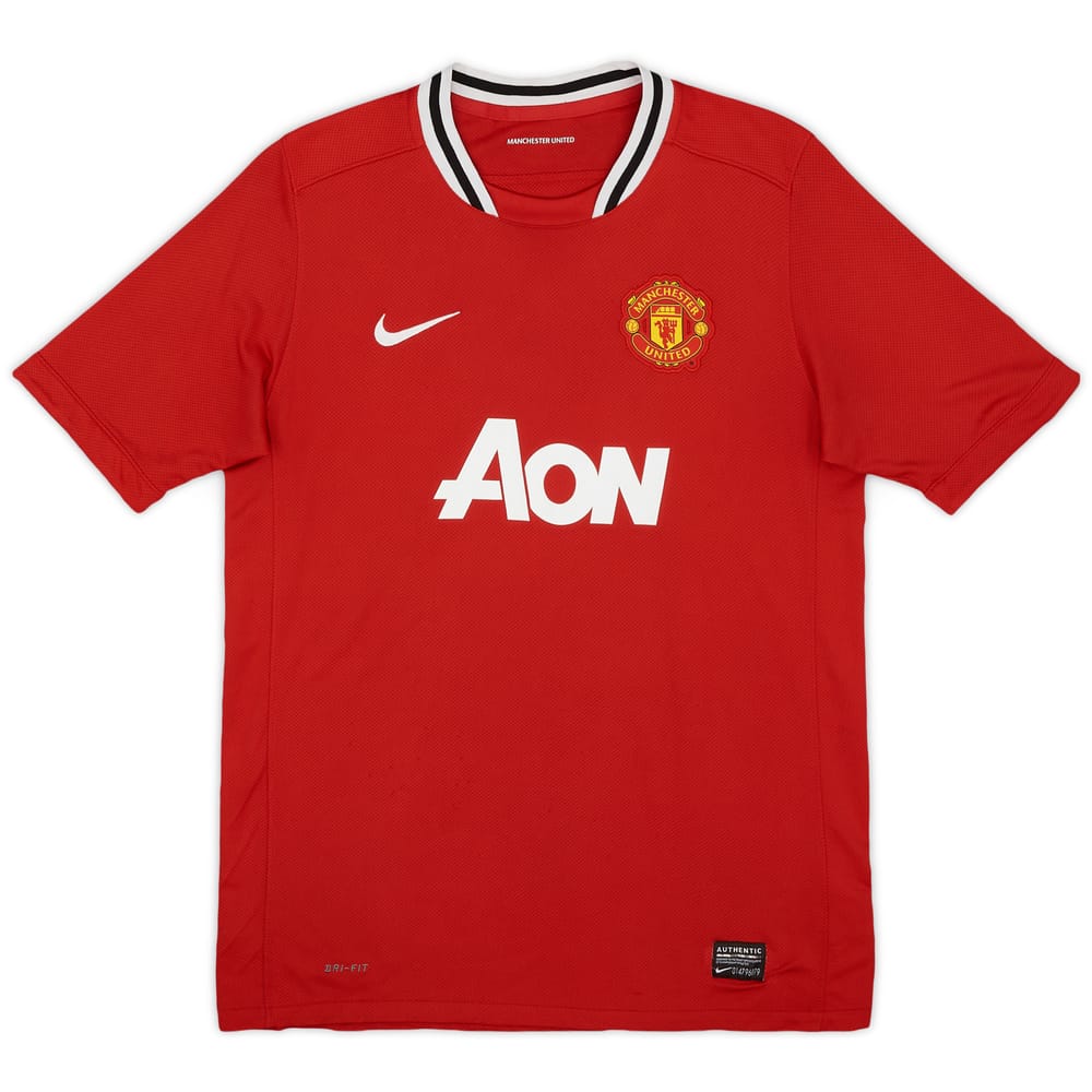 2011-12 Manchester United Home Shirt - 8/10 - (XL.Boys)