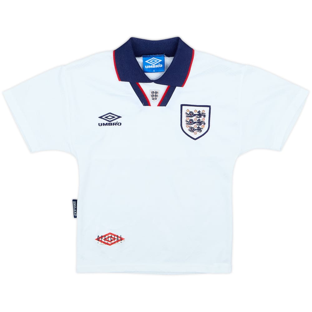1993-95 England Home Shirt - 8/10 - (S.Boys)