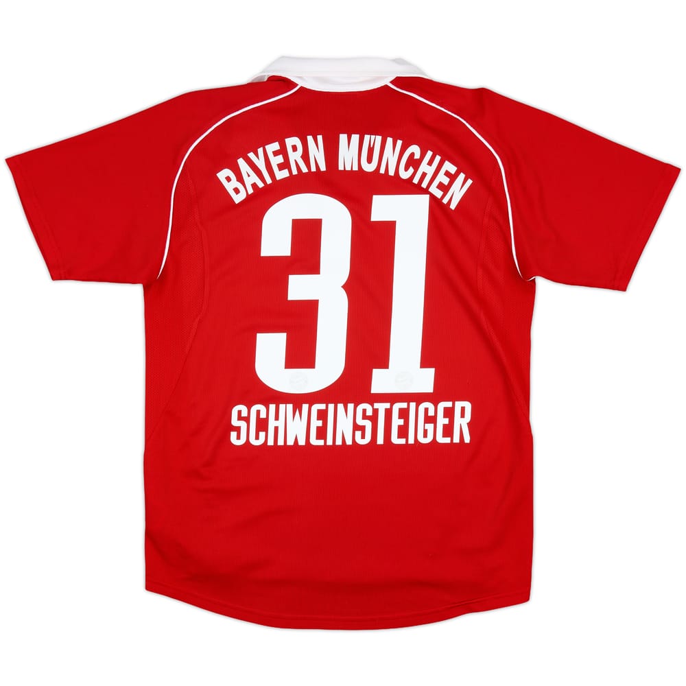 2005-06 Bayern Munich Home Shirt Schweinsteiger #31 - 6/10 - (XL.Boys)