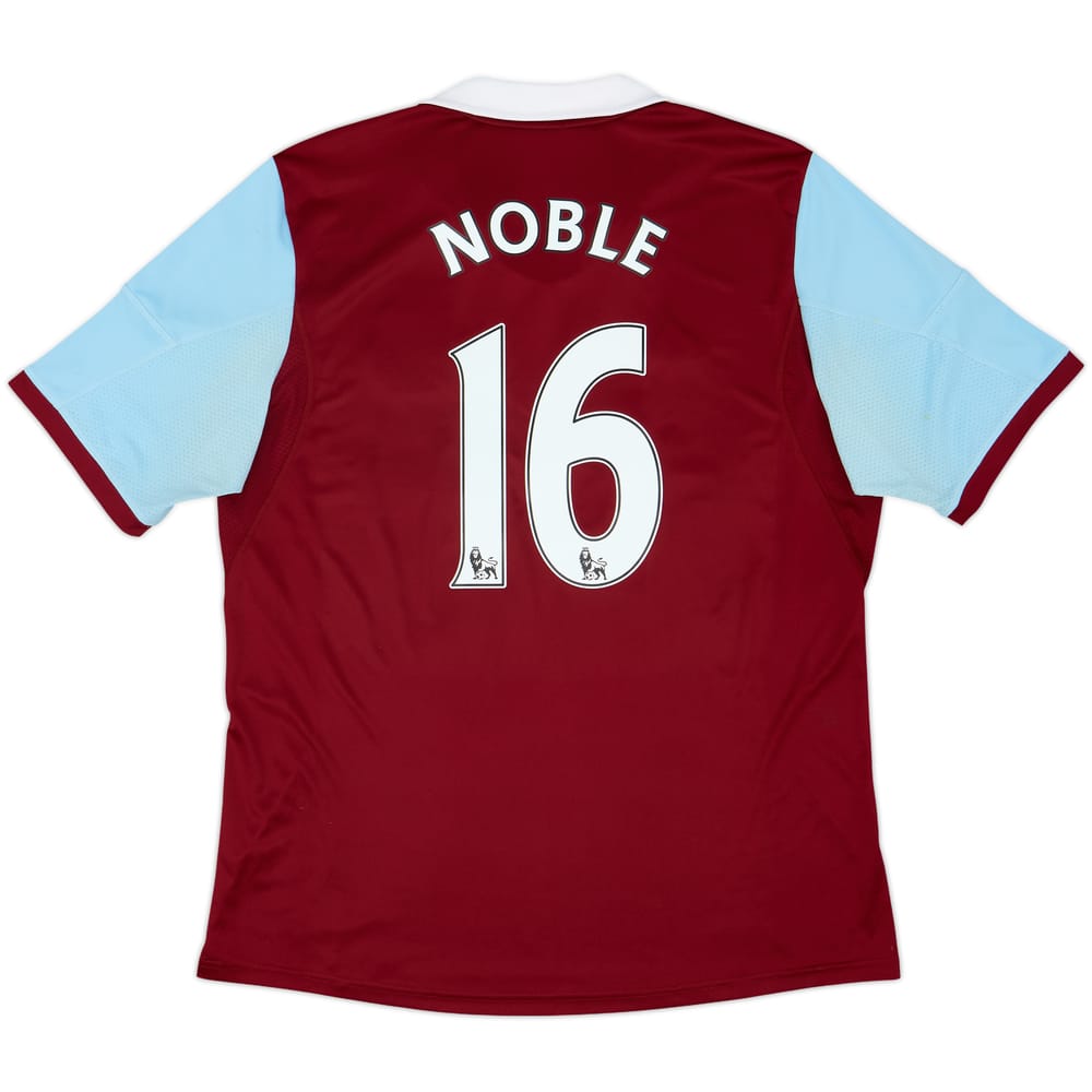 2013-14 West Ham Home Shirt Noble #16 - 6/10 - (XL)