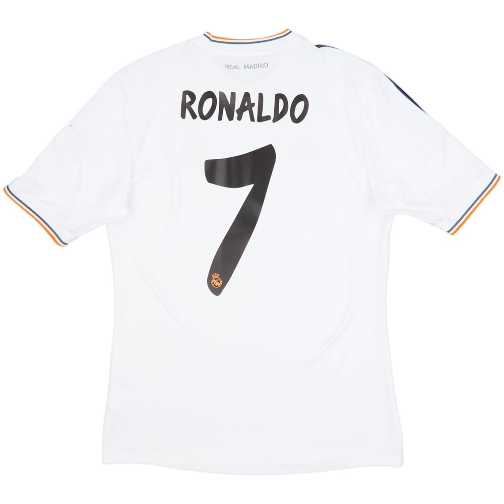 2013-14 Real Madrid Home Shirt Ronaldo #7 - 5/10 - (M)
