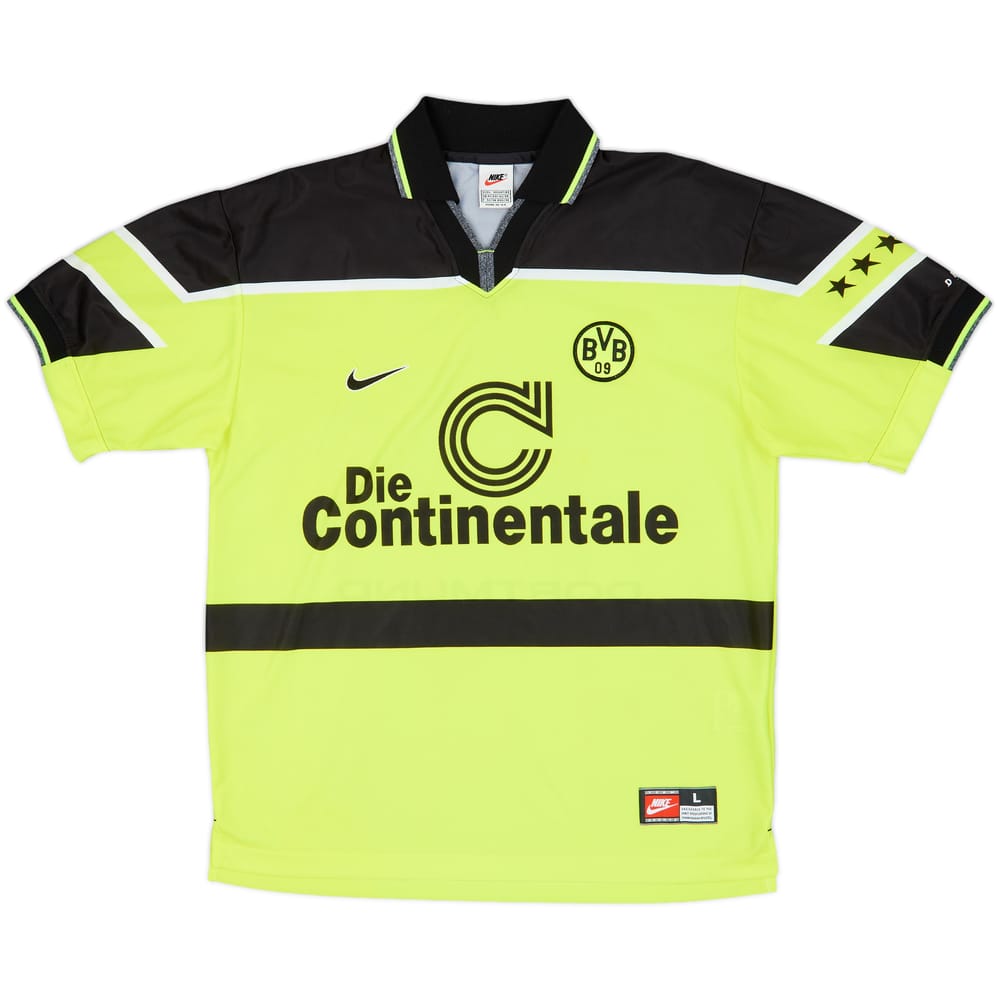 1997-98 Borussia Dortmund Home Shirt - 9/10 - (L)