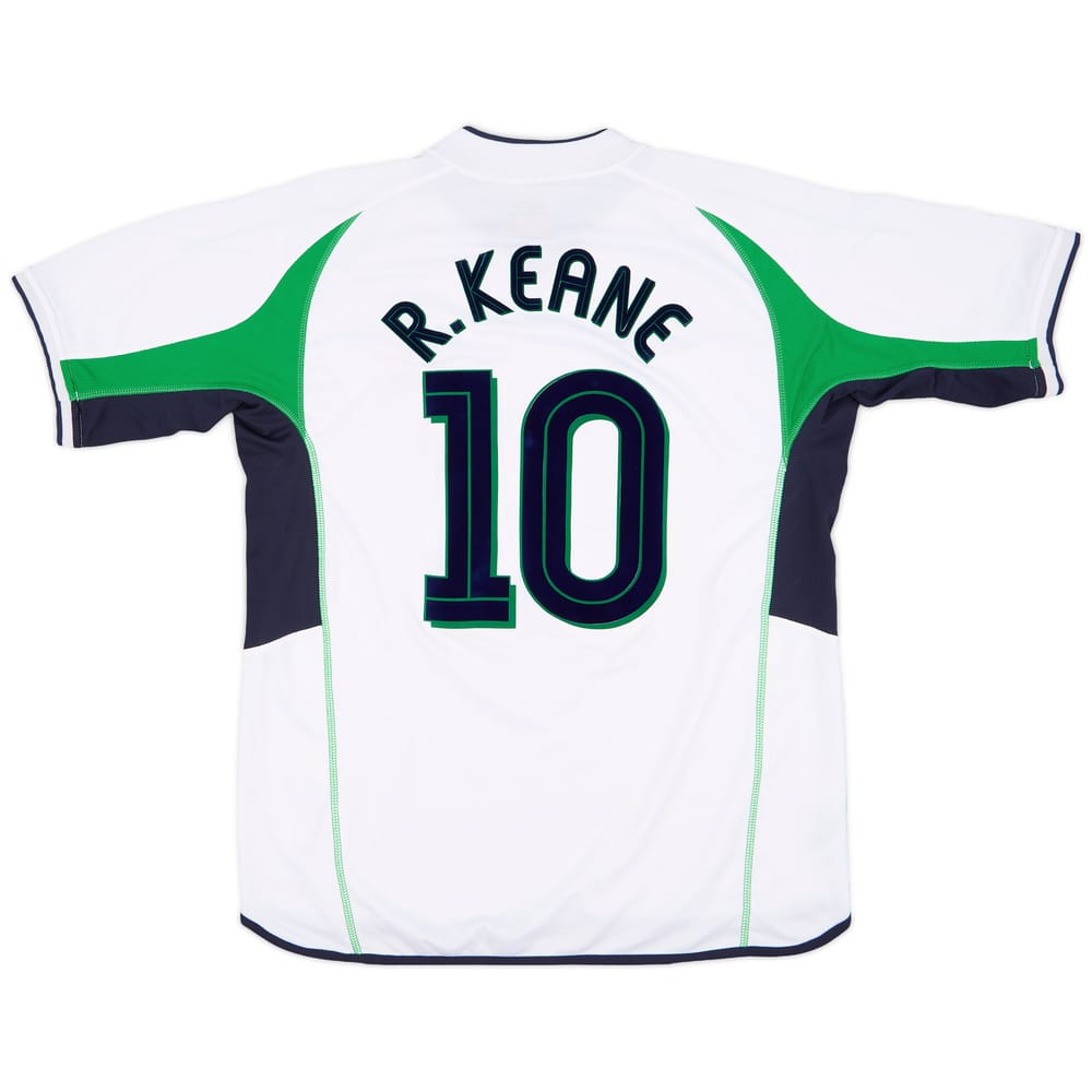 2001-02 Ireland Away Shirt R. Keane #10