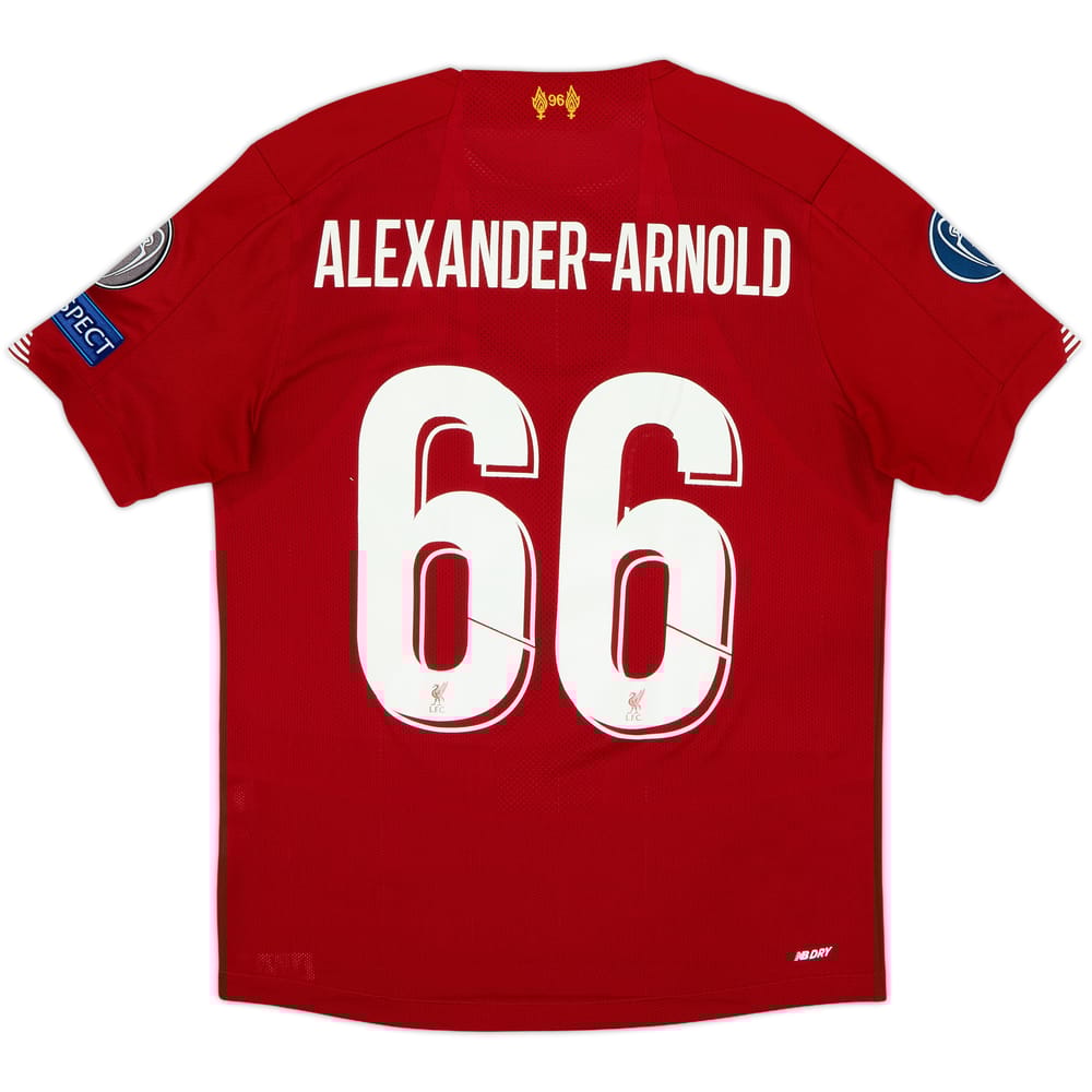 Camiseta de local del Liverpool 2019-20 Alexander-Arnold #66 - 6/10 - (S)