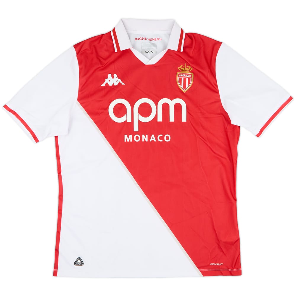 2024-25 Monaco Home Shirt - 10/10 - (XL)