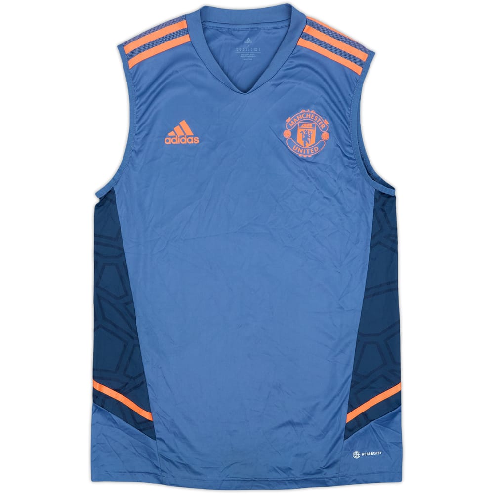 2022-23 Manchester United adidas Training Vest - 9/10 - (M)