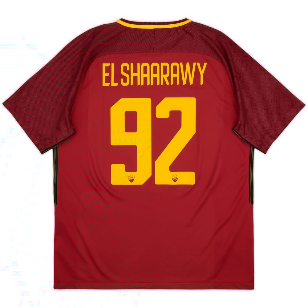 2017-18 Roma Home Shirt El Shaarawy #92 - 10/10 - (XL)