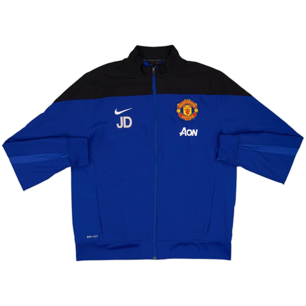 2013-14 Manchester United Staff Issue Nike Track Jacket JD - 8/10 - (XL)