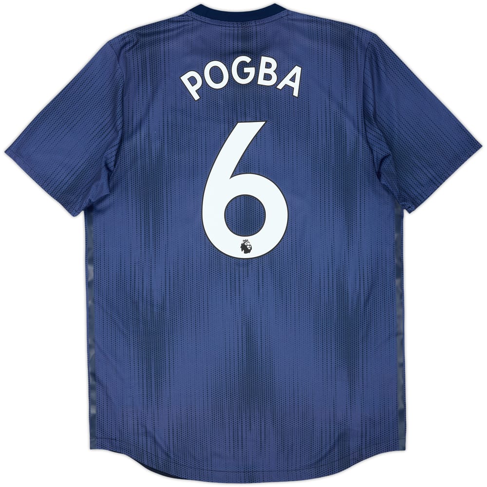 2018-19 Manchester United Authentic Third Shirt Pogba #6 - 9/10 - (L)