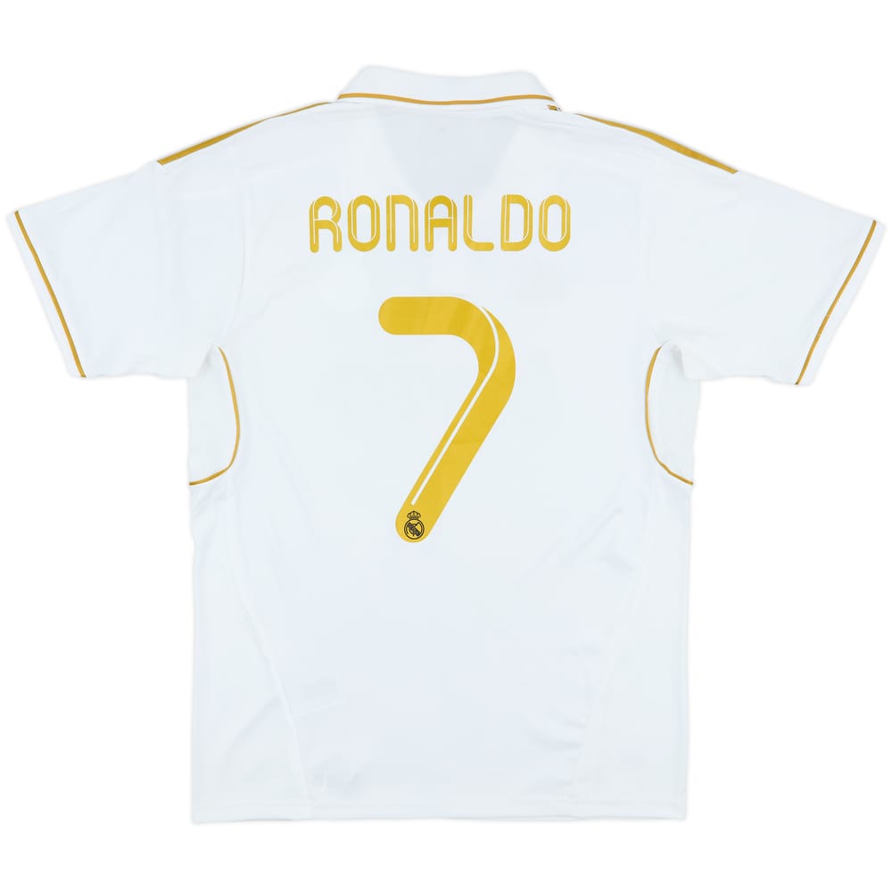 2011-12 Real Madrid Home Shirt Ronaldo #7 - 8/10 - (L)