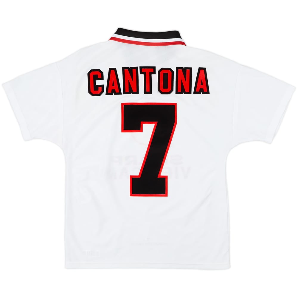 1996-97 Manchester United Away Shirt Cantona #7 - 7/10 - (Y)