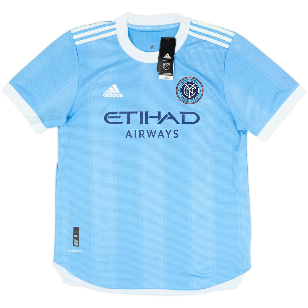 2021-22 New York City Authentic Home Shirt (L)